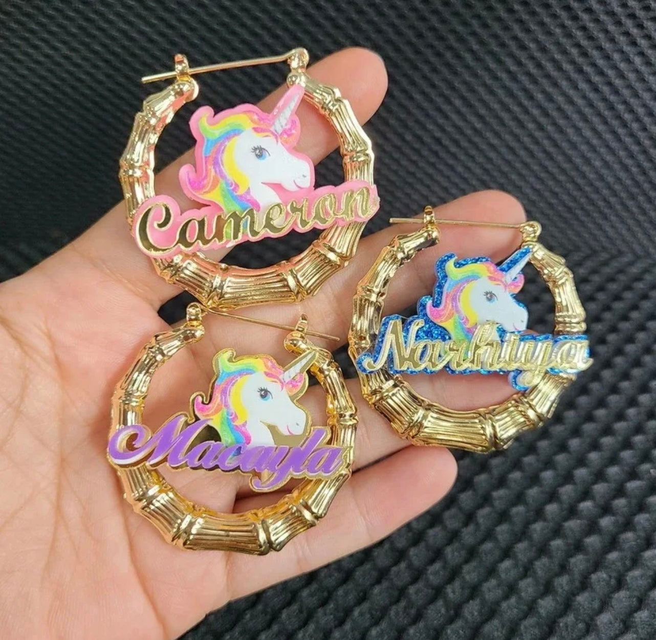 Kid’s Bamboo Hoop Earrings