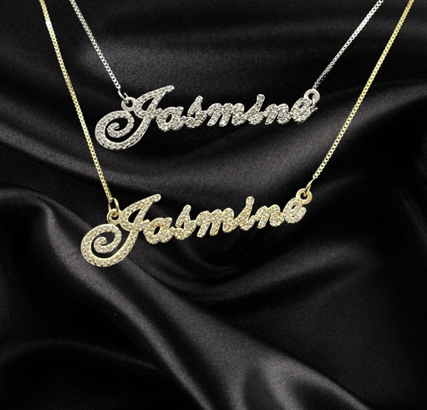 Bling name necklace hotsell